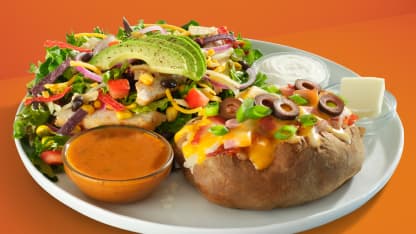 Spud Max + Southwest Chicken & Avocado Salad